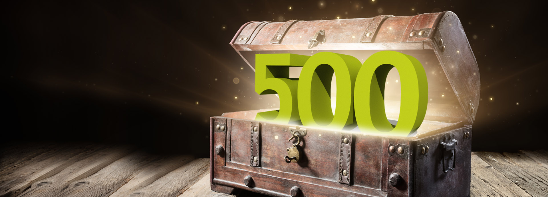 Jetzt 500 Extra-<br>Treuepunkte