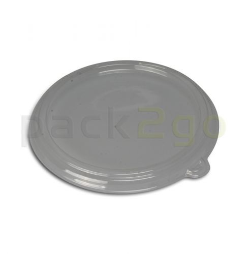Deckel PET für Schale aus Bagasse, rund, 