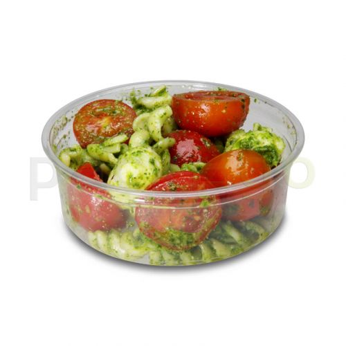 Deli Gourmet container, exclusieve, glasheldere US-delicatessenbeker - 8oz, 200ml