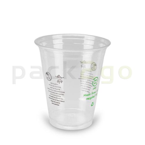 Smoothie Einwegbecher 0,3l Ø95mm 100 St. Clear-Cups PET glasklare Trinkbecher 