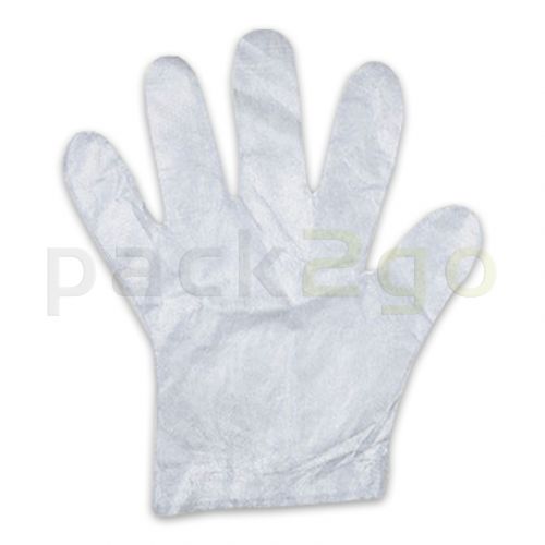 PE-Einmal-Handschuhe - L (Herrengröße) für Lebensmittel, transparent