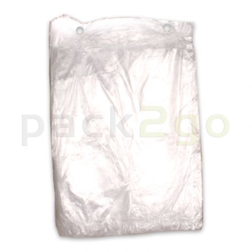 Abrissbeutel / Flachbeutel - HDPE 11my, geblockt - 24x35cm