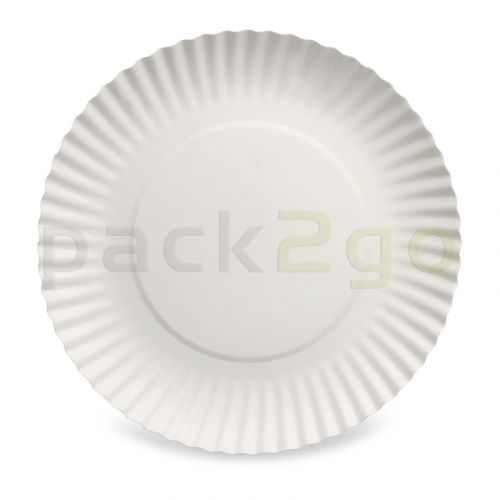 20 runde Pappteller Einweggeschirr Party Grillen Kuchen BBQ Ø 23 cm gelb 