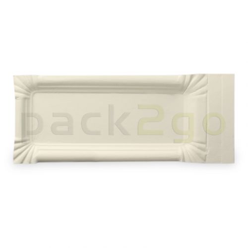 500 Pappteller 8x18+3cm mit Abriss weiß Wurstteller Kuchenteller Einweggeschirr 