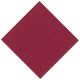 Tissue-Servietten GOURMET, 40x40 1/4 Falz, 3-lagig - bordeaux - Zellstoffservietten farbige