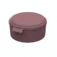 Herbruikbare menubox "ToGo" + deksel, rond gemaakt van PP, rood - Ø15.5x8.4cm, 1100ml