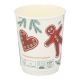 Dubbelwandige mok "Kerstmis", Coffee To Go - 12oz/300ml, Ø85mm