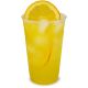 PLA clear cups, composteerbare smoothie-bekers to-go, 20oz, biologisch afbreekbaar - 0,5 l
