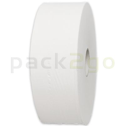 Toilettenpapier - Jumbo-Rolle, 2 lagig, ECO naturweiß T1 - 280m Großrolle