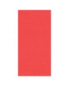 Tissue-servetten GOURMET, 33x33 1/8 vouw, 3-laags - celstofservetten - rood