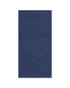 Tissue-Servietten GOURMET, 33x33 1/8 Falz, 3-lagig - dunkelblau - Zellstoffservietten farbige