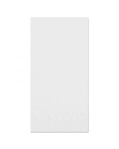 Weiß 1-lagig 1/4 Falz Muster Premium Servietten 33x33cm Papierservietten 