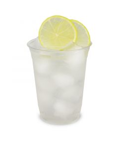 PLA Clear Cups, kompostierbare Smoothie Becher To Go 16oz, biologisch abbaubar - 0,4L