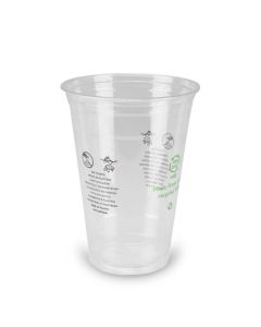 Clear Cups (Smoothie-Becher) - 16oz, 0,4L - Plastikbecher PET