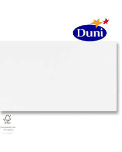 Duni Evolin-Mitteldecken 84x84cm - Weiß (Airlaid-Tischdecke, textiler Charakter) # 185170