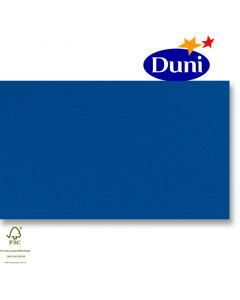 Dunicel-Mitteldecken 84x84cm - Dunkelblau (Airlaid-Tischdecke, textiler Charakter) # 322959