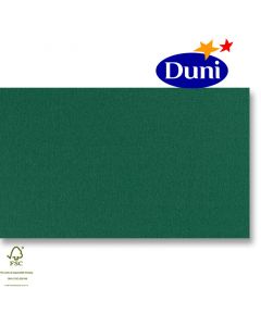Dunilin-tête-à-têtes 84x84cm - jager groen (airlaid tafelkleed, textiel karakter) # 322508