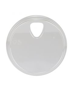Trink-Deckel "Sipfit" mit Loch PET glasklar für Clear-Cup Ø95mm