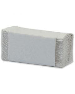 Papierhandtücher Handtuchpapier Einmalhandtücher  Weiß Falthandtücher 1-lagig 