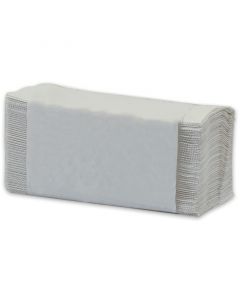 Papieren handdoeken, C-vouw - 1-laags, 25x31cm, "eco"-handdoekpapier, natuurwit Top-Recycling