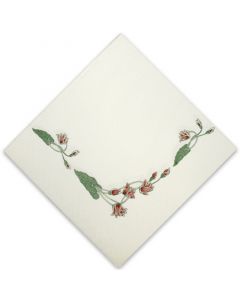 Tissue-Servietten, 40x40 1/4,3-lagig, chinesisches Lotus-Motiv