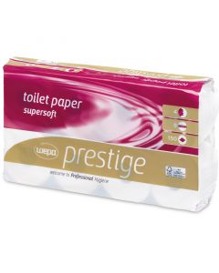 Toiletpapier - Deluxe, tissue, 4-laags, hoogwit 150 vellen T4 "prestige"