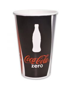 Pappbecher ''Coca Cola'' für Softdrinks - 0,4l - Ø90mm