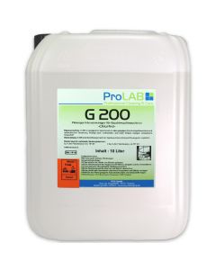 G-200 Gläserspülmittel für Spülmaschinen - flüssig (ProLAB), 10L Kanister