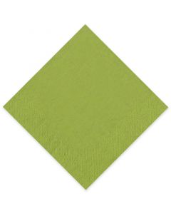Tissue-Servietten GOURMET, 33x33 1/4 Falz, 3-lagig - hellgrün - Zellstoffservietten farbige