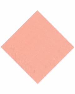 Tissue-Servietten GOURMET, 40x40 1/4 Falz, 3-lagig - apricot - Zellstoffservietten farbige