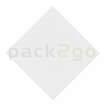 Tissue-servetten GOURMET, 24x24 1/4 Falz vouw, 3-laags, kopvouw, celstofservetten - wit