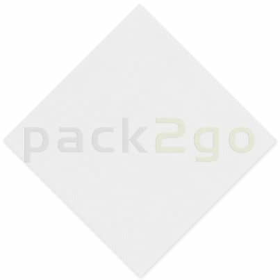 Tissue-servetten GOURMET  33x33 1/4 Falz vouw, 3-laags, kopvouw, celstofservetten - wit
