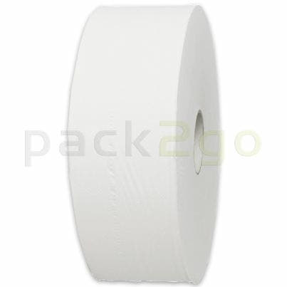 Toiletpapier - jumbo-rol, 2-laags, ECO natuurwit T1 - 280 m grote rol