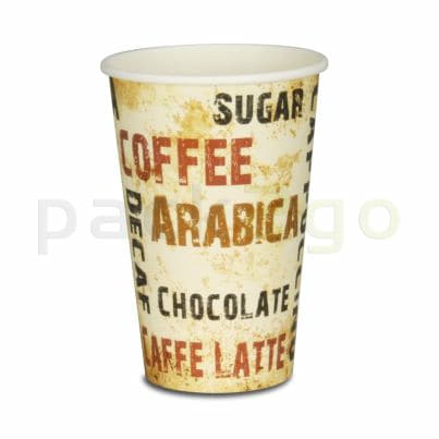 Koffiebeker, karton, coffee-to-go-beker ”Barista