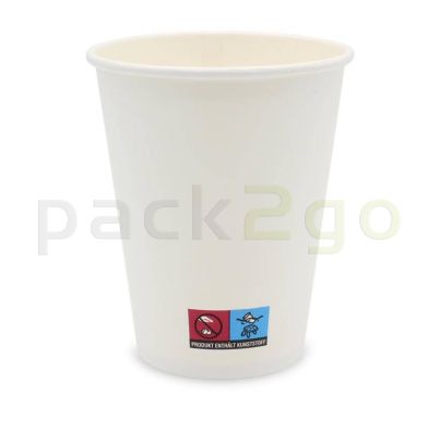 Kaffeebecher weiß 300ml