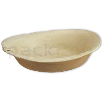 Dipschaal palmblad (composteerbaar palmblad servies) - Ø 12cm rond