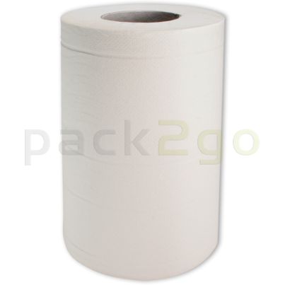 Handdoekrollen 2-lg midi 20cm 160m helder wit (M2-systeem)