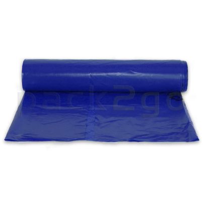 Vuilniszakken LDPE 450 l - 820 + 400 x 1400 mm - extra sterk T80 - blauw