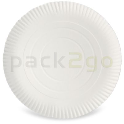 Kartonnen borden rond Ø 32 cm groot, 2 cm hoog, niet-gecoat, pizzabord