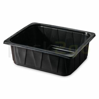 PP-Schale Gastronorm 325x265mm (1/2GN) von Duni, schwarz - 6300ml # 115544