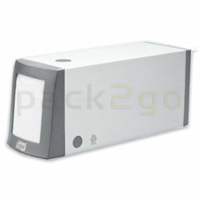 Tork Serviettenspender N2 für 25x30cm Spenderservietten (Compact gefaltet 9x12,5cm), Aluminium