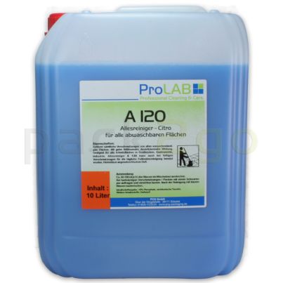 A-120 Allesreiniger Citrusduft (ProLAB), 10L Kanister