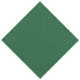 Tissue-Servietten GOURMET, 33x33 1/4 Falz, 3-lagig - dunkelgrün - Zellstoffservietten farbige (jägergrün)