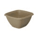 Schale aus Bagasse, quadratisch (kompostierbar), "Be Pulp" - 13x13cm, 500ml