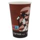 koffiebekers, karton, coffee-to-go-beker "Coffee Grabbers" - 16oz, 400 ml