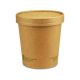 Kompostierbarer Soup To Go-Container "Urban Leaf" mit Dampfdeckel - 12oz/300ml