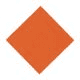 Tissue-Servietten, 24x24 1/4, 3-lagig - orange - Cocktailservietten farbige