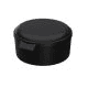 Mehrweg Menübox "ToGo" + Deckel, rund aus PP, schwarz - Ø15,5x8,4cm, 1100ml