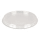 Deckel, glasklar PET - für Feinkost-/Verpackungsbecher aus PS -  101mm