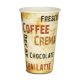 Koffiebeker, karton, coffee-to-go-beker ”Barista" - 16oz, 400ml